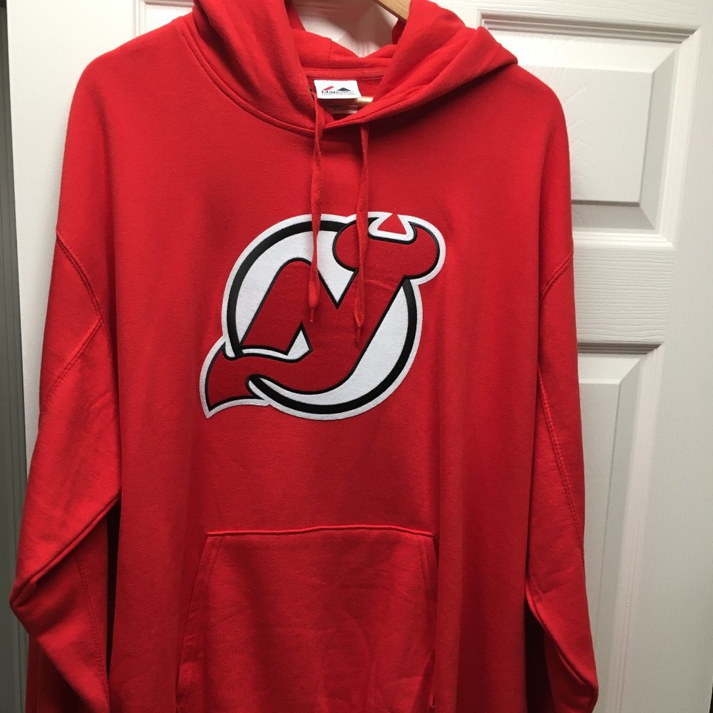 Majestic New Jersey Devils Men's Hoodie Sz XXL *NEVER WORN*